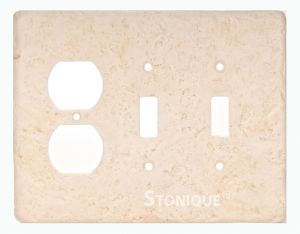 Stonique® Duplex Switch Switch Combo in Cameo